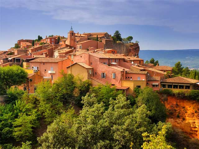 Roussillon, village ocre @ La Bastide de Roussillon
